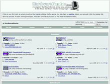 Tablet Screenshot of hardwarebanter.com